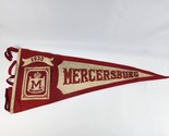 1930  Mercereburg High School PA Red cloth Pennant Sports School Standar... - £62.27 GBP