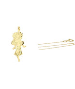 14K Gold Betty Boop Charm, with an 18&quot; Chain, or with an 18&quot; Chain &amp; Gif... - £144.88 GBP