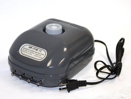 15W Aquarium Hydro Air Pump Tank Fish 4 Way Outlets Magnetic Vibration Pumps - $32.71