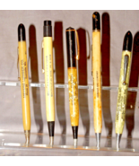 ONE LOT OFFERING: 5 Different ADVERTISING mechanical pencils - $44.55