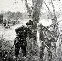 The Lost Colony 1899 Victorian American History Art Antique Ephemera DWZ2 - $19.99