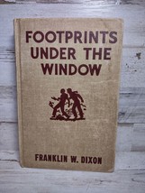 Vintage Hardy Boys Footprints Under the Window Franklin W Dixon HC Book 1933 - £5.28 GBP