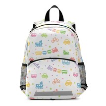 Cartoon Car Boy Girl School Bags Child  Printing Backpack Kindergarten Student C - £38.89 GBP
