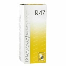 2x Dr Reckeweg Germany R47 Drops 22ml | 2 Pack - £15.81 GBP