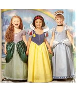 Disney Princess Simolicity 2002 Dress Pattern 5832 Vintage Size A 3-8 C50 - £23.59 GBP