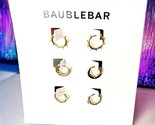 Baublebar Delicate Trio Huggie Set Brand New with Tags MSRP $48 - £27.23 GBP