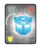 Cool Iconic Transformers 5 &#39;Steel Heroes&#39; Kids Throw 46&quot; X 60&quot; Blanket T... - $273.28 MXN