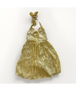 BCBG MAX AZRIA PALE LIME LUB6I265 Halter Dress SIZE 8 Yellow - $31.12