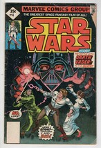 Star Wars #4 Vintage 1977 Marvel Comics Darth Vader Luke Skywalker Leia - $9.89