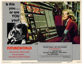 *FUTUREWORLD (1976) Peter Fonda, Blythe Danner, Arthur Hill, Yul Brynner... - £39.96 GBP