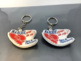 Vintage Promo Keyring Patro De Charlesbourg Keychain 1948-1998 Ancien Porte-Clés - £5.85 GBP