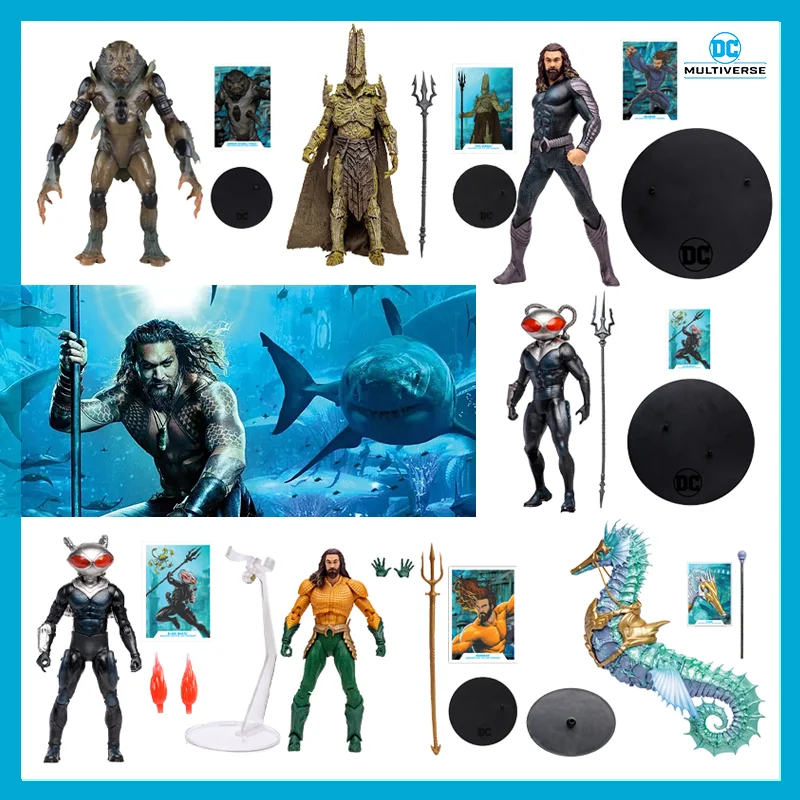 [In Stock] McFarlane Toys DC Aquaman And The Lost Kingdom Black Manta Anime - £35.06 GBP+