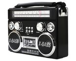 Supersonic SC-1097BT Portable 3 Band Radio with Bluetooth and Flashlight... - $45.45
