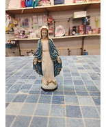 Pasquini Italy Hand Painted Virgin Mary Statue Figurine - £23.55 GBP