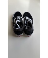 VANS Black White Sneakers Size 6 - $25.80 CAD