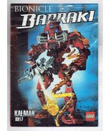 LEGO Bionicle barraki Kalmah 8917 instruction Booklet Manual ONLY - $5.03