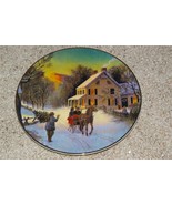 Avon &quot;Home For The Holidays&quot; 1988 Christmas Plate - £7.86 GBP