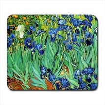 Irises Van Gogh Large Rectangular Mousepad - £3.16 GBP