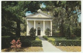 Vintage Postcard The Chapel Orton Plantation Wilmington North Carolina Unused - £5.44 GBP