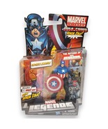 NEW 2011 Marvel Legends Captain America Bucky Cap Arnim Zola BAF - $473.21 MXN
