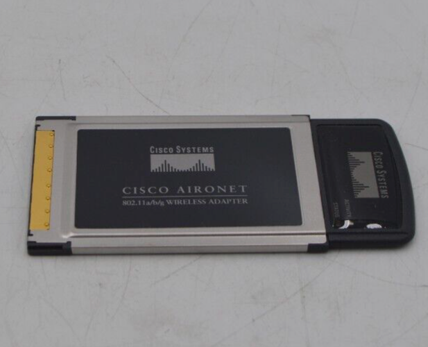 Cisco Aironet 802.11 a/b/g Wireless Adapter AIR-CB21AG-A-K9 - $14.92