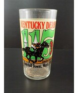 Vintage 1989 Official KENTUCKY DERBY DRINKING GLASS Churchill Downs Past... - $8.90