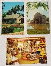 Absecon New Jersey Vintage Postcard Lot - The Buttery, Grist Mill &amp; Gard... - £13.08 GBP