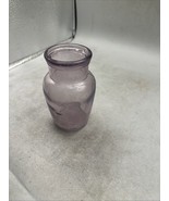 Antique Bishop Glasses Pickle Cane Jar Amethyst  Very Rare Early 1900 S ... - $29.69