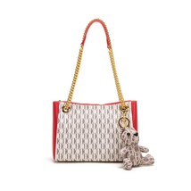 CHCH New PVC Bucket Bag ShouldBag Fashion Stitching Wild Messenger Brand Female  - £42.89 GBP