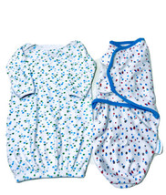 Summer Swadddle Me Boys SM/MED Wrap &amp; Circo Stars Sleeping Gown Sack 0-3... - £7.95 GBP