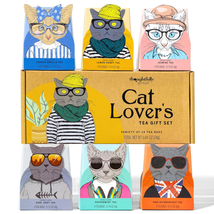 Mothers Day Gifts for Mom, Thoughtfully Gourmet, Cat Lover’S Tea Gift Set, Inclu - £28.73 GBP