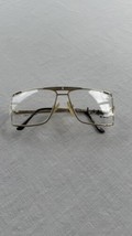 La Mont De Paris Vintage Aviator Eyeglasses Gold LM-18 61-14-135 NEW - £39.83 GBP