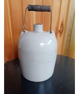 Antique Stoneware Whiskey Moonshine Bail Wire Wood Handle 1 Gallon Crock... - $1,862.11 MXN