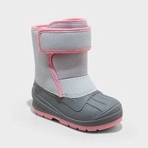 Toddler Girls&#39; Lenny Winter Boots - Gray 7T - £25.56 GBP