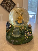 Disney Winnie the Pooh Tigger Musical Snow Globe Rain Came Down Works! - $30.00