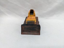 Vintage Small Yellow Bulldozer Toy 1 1/2&quot; - £28.02 GBP