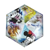 Disney Facets D100 Paperweight Centennial Year Mickey Mouse Simba Elsa T... - $34.64