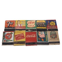 1950&#39;s Coca-Cola Dr Pepper 7 up RC Chewing Gum Matchbooks - $84.15
