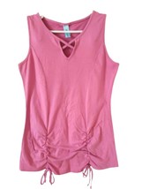 M Fasis Dark Pink Sleeveless Women&#39;s T-Shirt (Size S) Small - £23.58 GBP