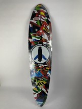LONGBOARDING  FOR PEACE Pintail 8ply Maple Top mount Downhill 10 X 42&quot; C1 - $39.99