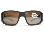 Costa Sunglasses Tuna Alley Pro 910510 Matte Gray Wrap Frames Polarized ... - $186.78
