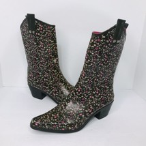 Capelli Rubber Farm Muck Mud Rain Boots Cowboy Western Style Women’s 10 VGC - £23.49 GBP
