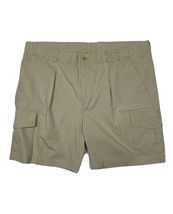 Tommy Bahama Men Size M (Measure 41x7) Beige Cargo Shorts Cotton Casual - £8.48 GBP