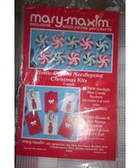 Mary Maxim Plastic Canvas Christmas Needlepoint #7409 - 6 Shirt & tie $ Holders  - $6.25