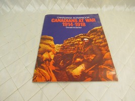 Canadians at War Vintage School Workbook 1978 Donald M Santor Canada Scrap Book - £15.21 GBP