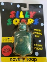 Vintage Silly Soaps Novelty Soap Non Toxic New Old Stock Blue Turtle U164 - £6.38 GBP