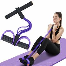 FateFan Multifunction Tension Rope, 6-Tube Elastic Yoga Pedal Puller Resistance  - £25.54 GBP