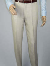 Men's ENZO Linen Spring Summer Suit Light Weight Breathable E58302-7 Natural image 10