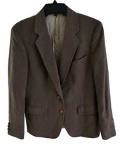Orvis Womens Suit Jacket VTG Blazer Brown 100% Camel&#39;s Hair Notch Lapel ... - £34.99 GBP