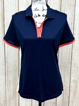 Callaway Womens Swing Tech Short Sleeve Golf Polo Size Medium Opti-Dri - $24.99